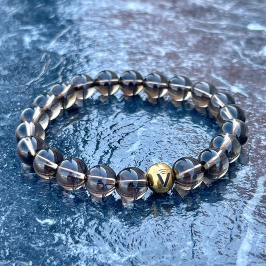 Smoky Quartz Bracelet- Grade AAA