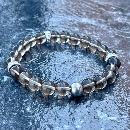 Smoky Quartz Bracelet- Grade AAA