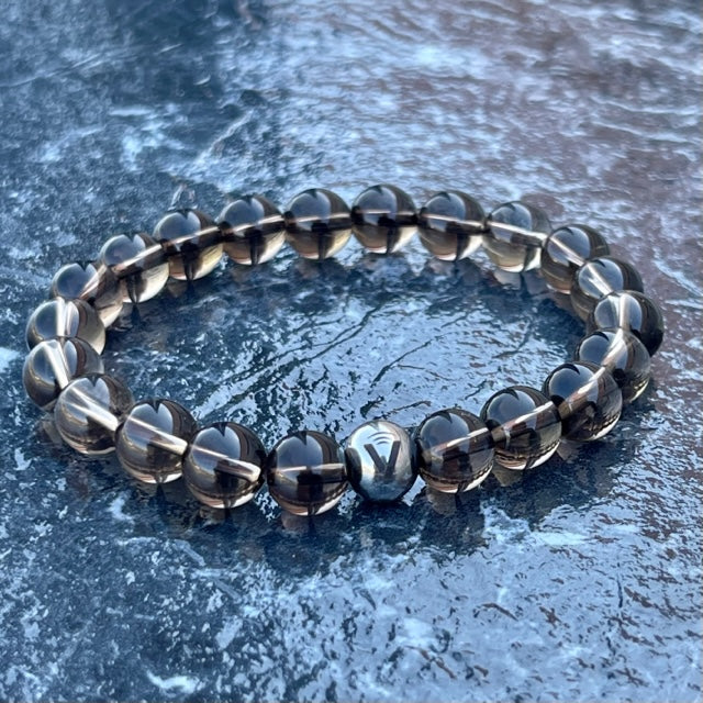 Smoky Quartz Bracelet- Grade AAA