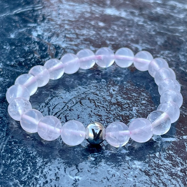 Rose Quartz Bracelet- Grade AAA