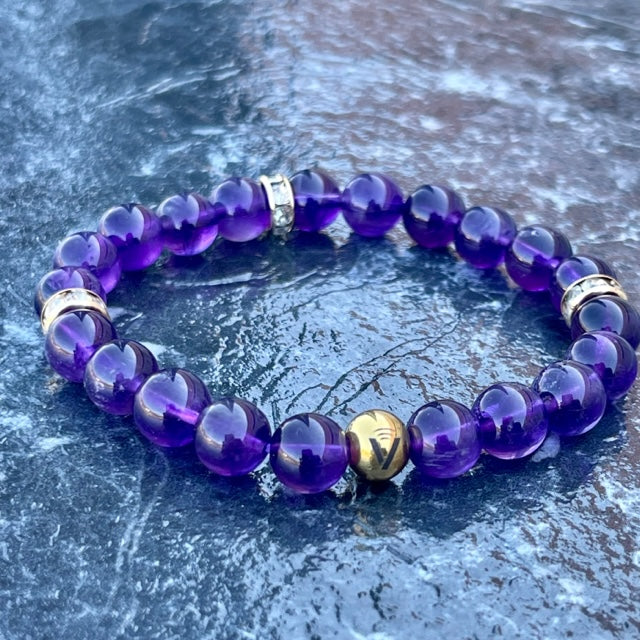 Amethyst Bracelet- Grade AAA