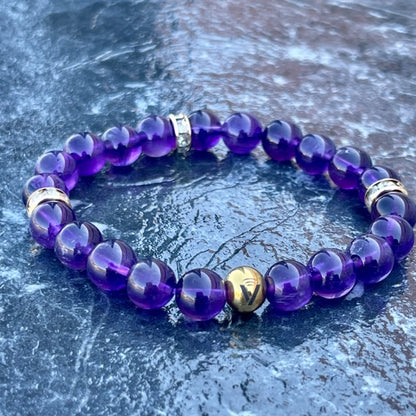 Amethyst Bracelet- Grade AAA