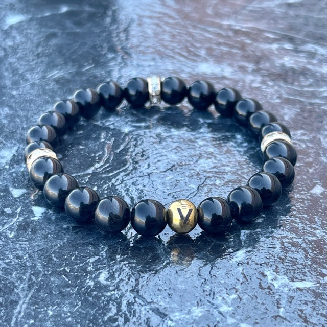 Black Tourmaline Bracelet- Grade AAA